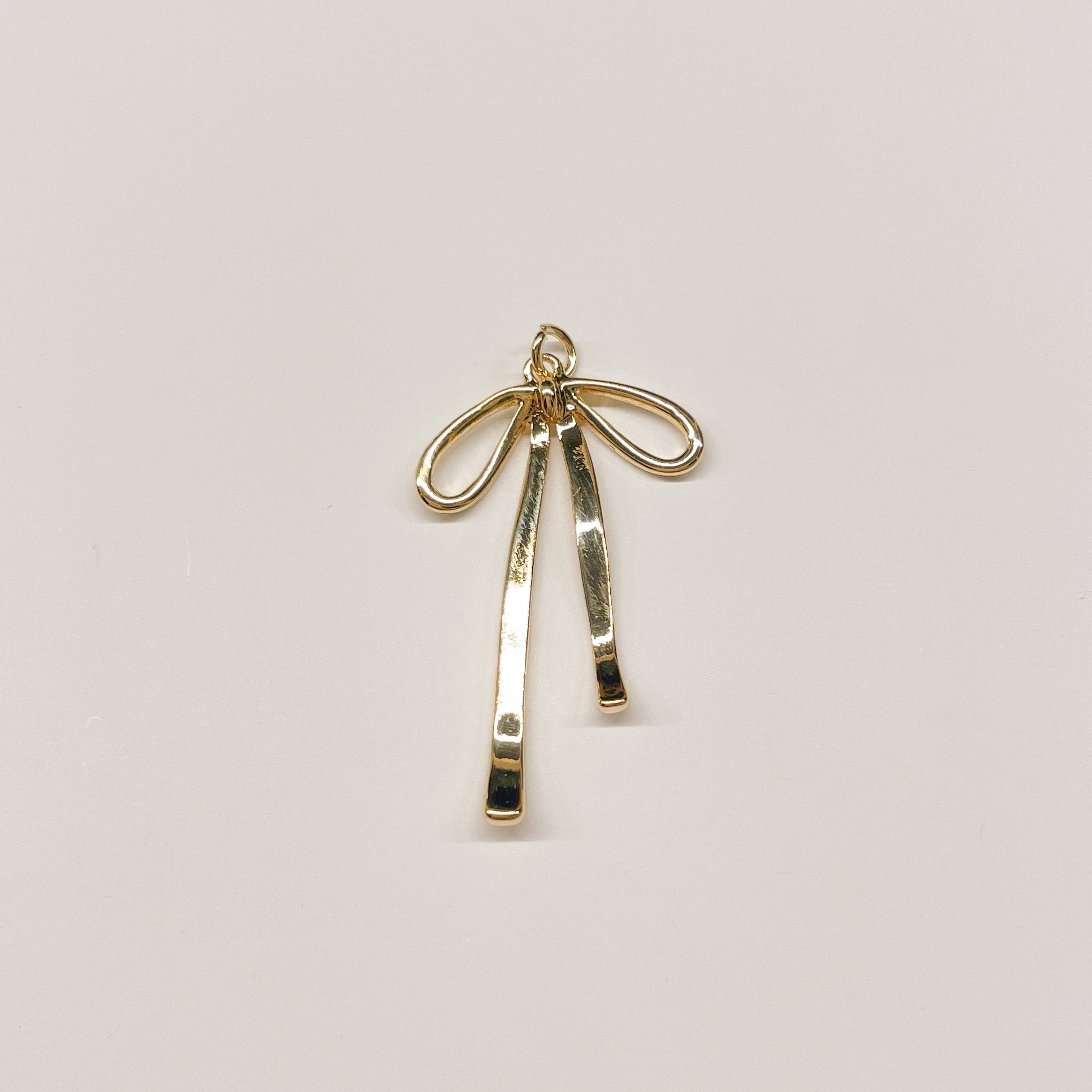 Le Femme Bow Charm | Gold