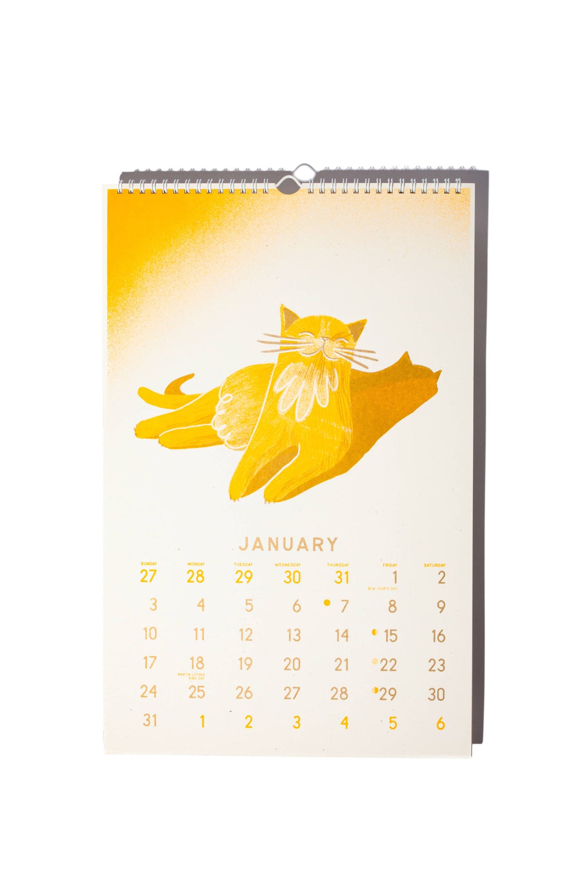 2027 Risograph Wall Calendar | Just Makin' It Through