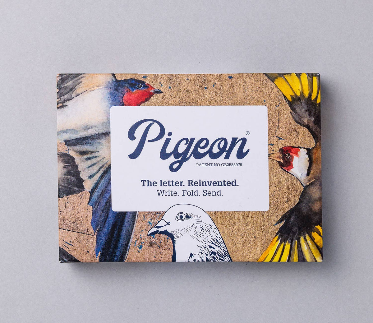 Golden Flight Pigeon | Folding Letter Set
