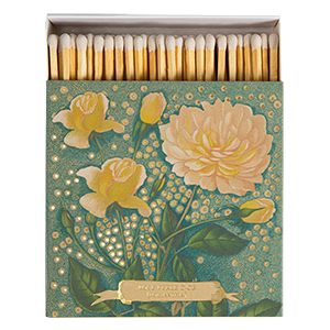 Rose Perle d'or Matches | Square - Safety Matches