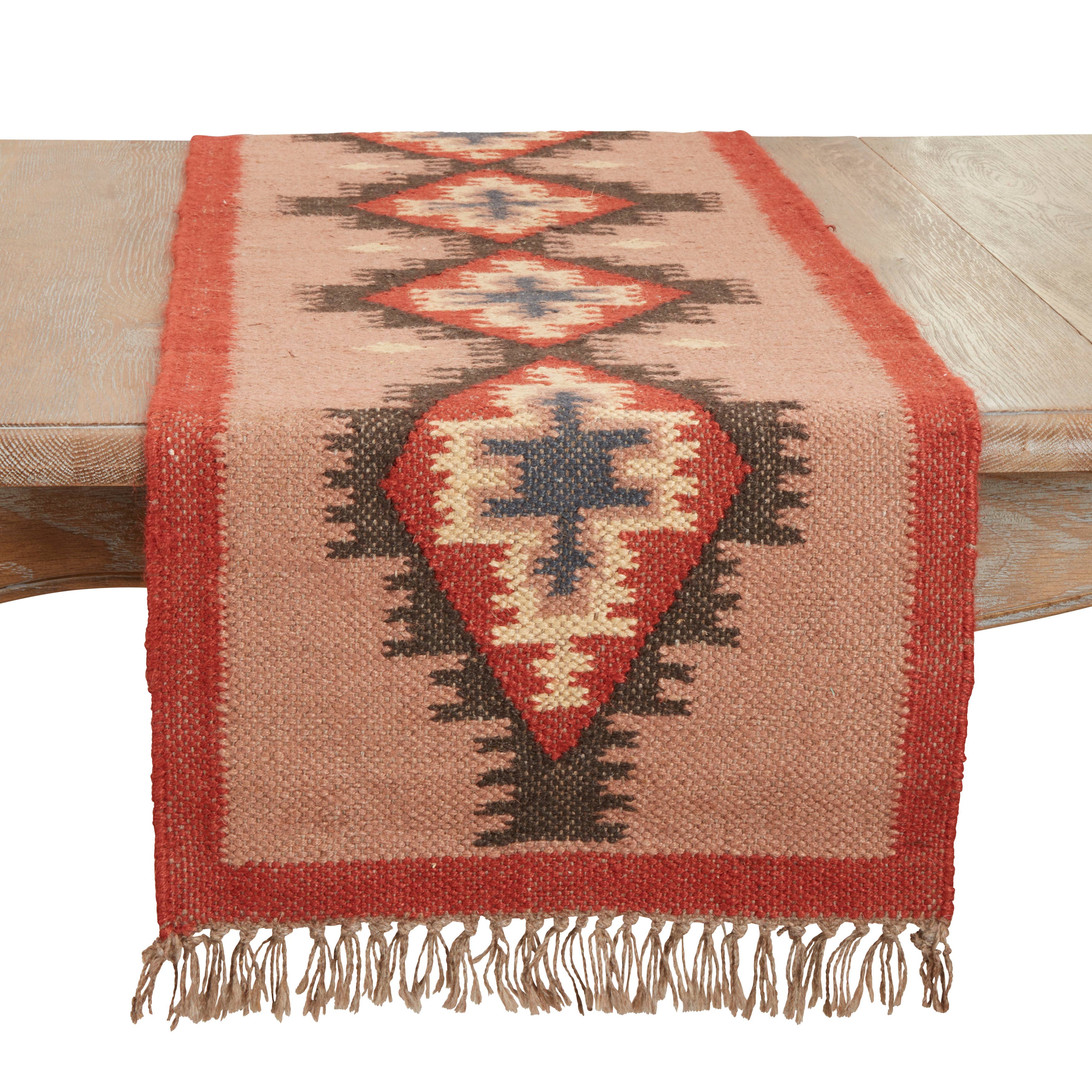 Ethnic Weave Kilim Table Runner