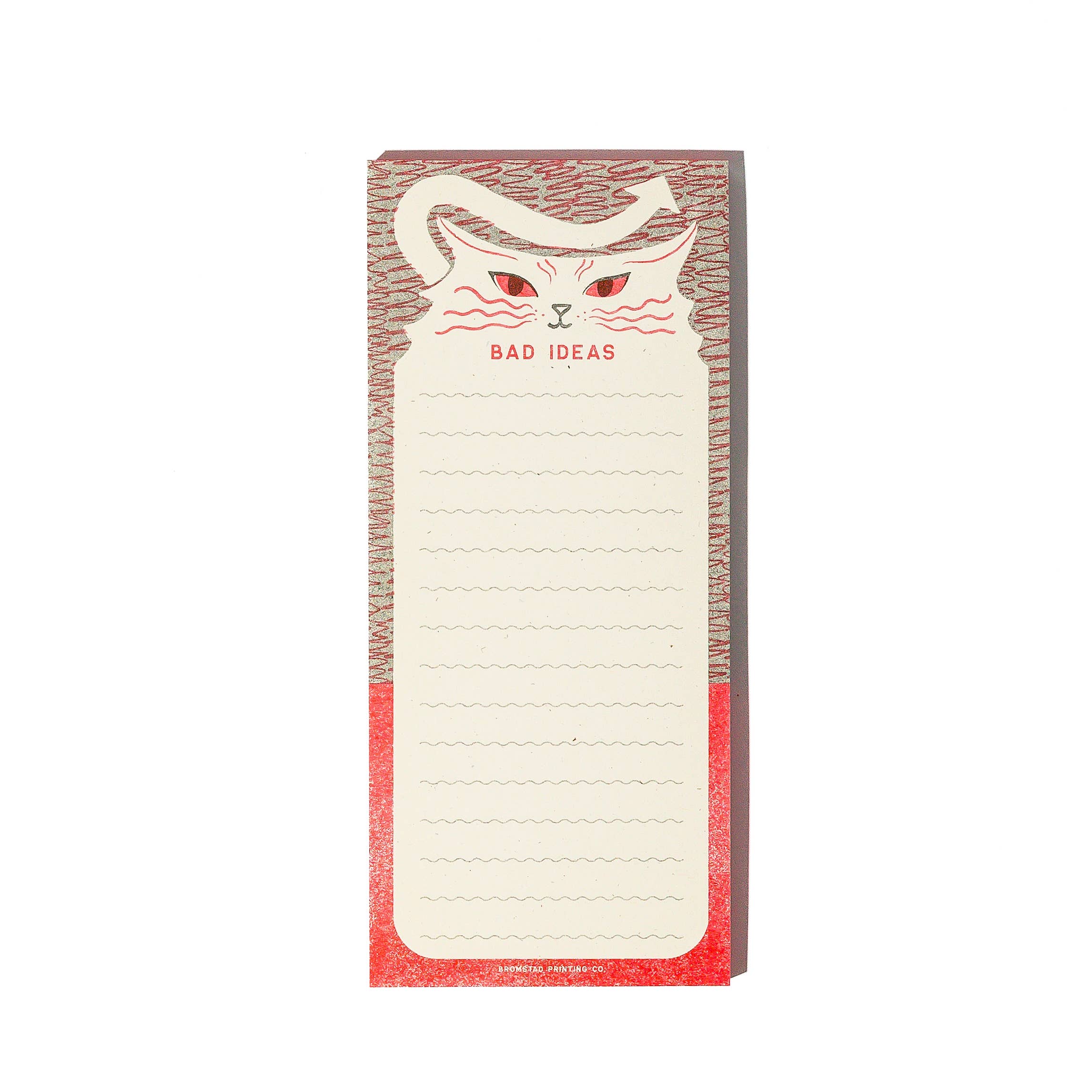 Bad Ideas | Tall Risograph Notepad