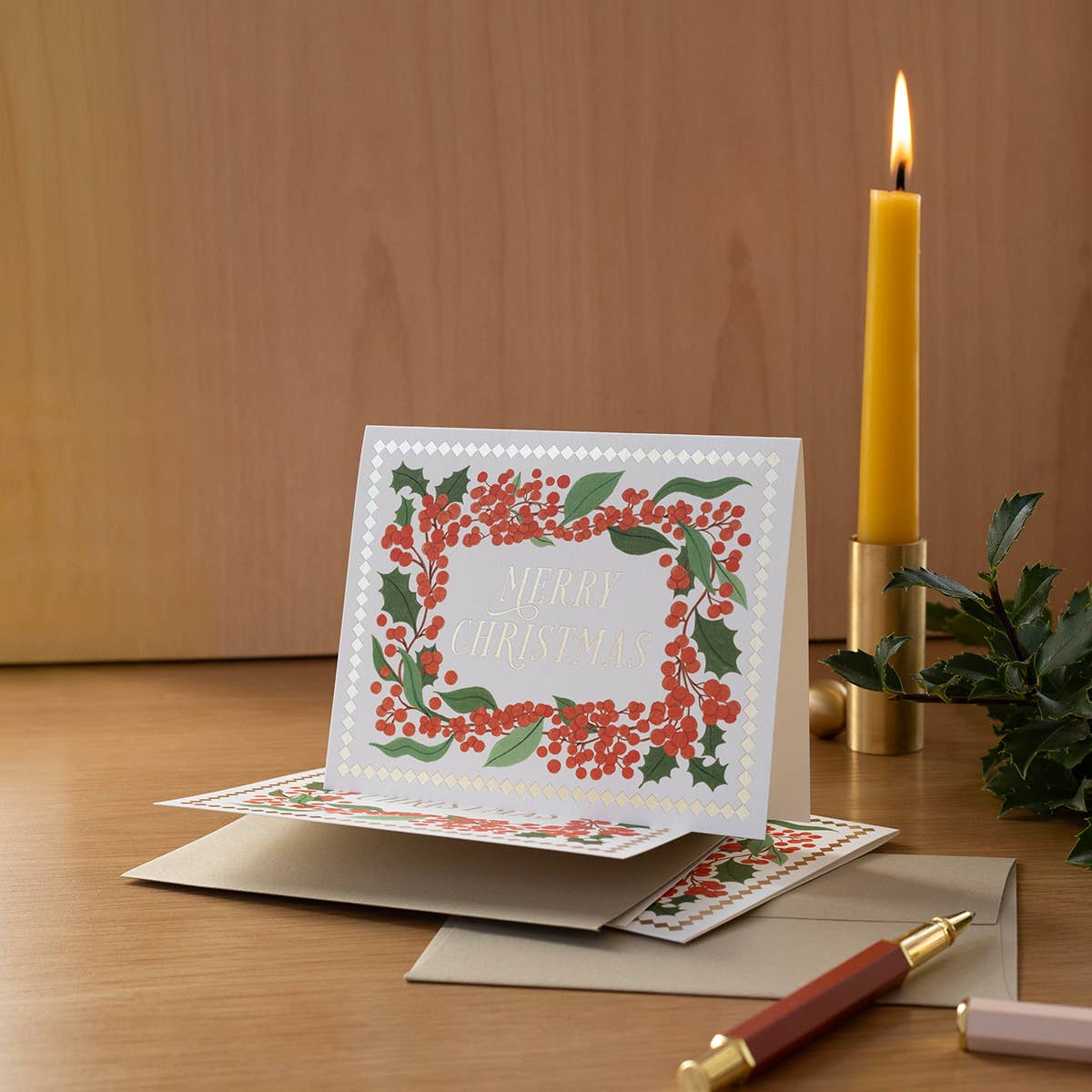 Winter Berries | greeting card