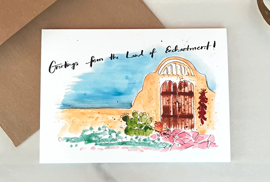 Land of Enchantment Greeting Card
