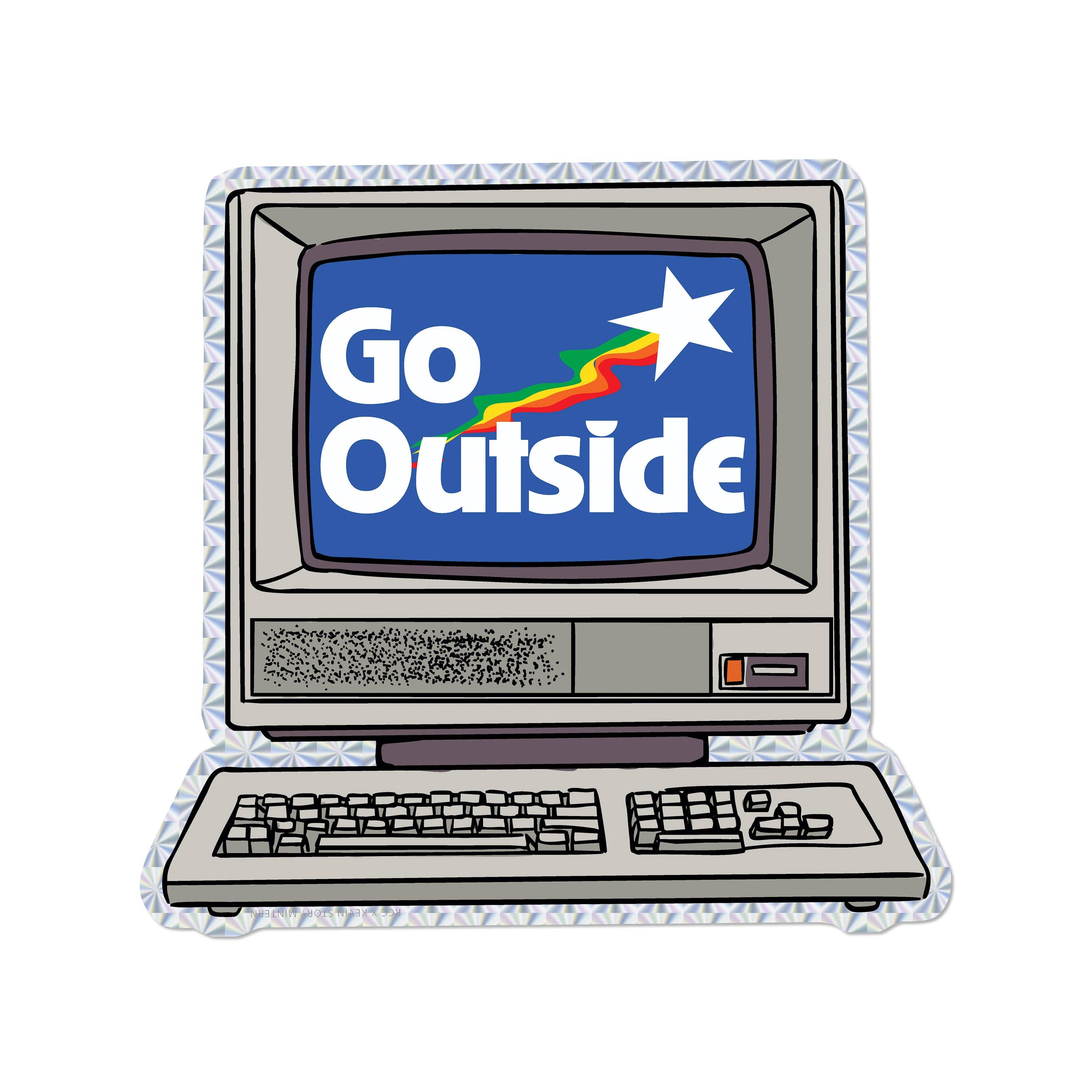 Go Outside | Sticker