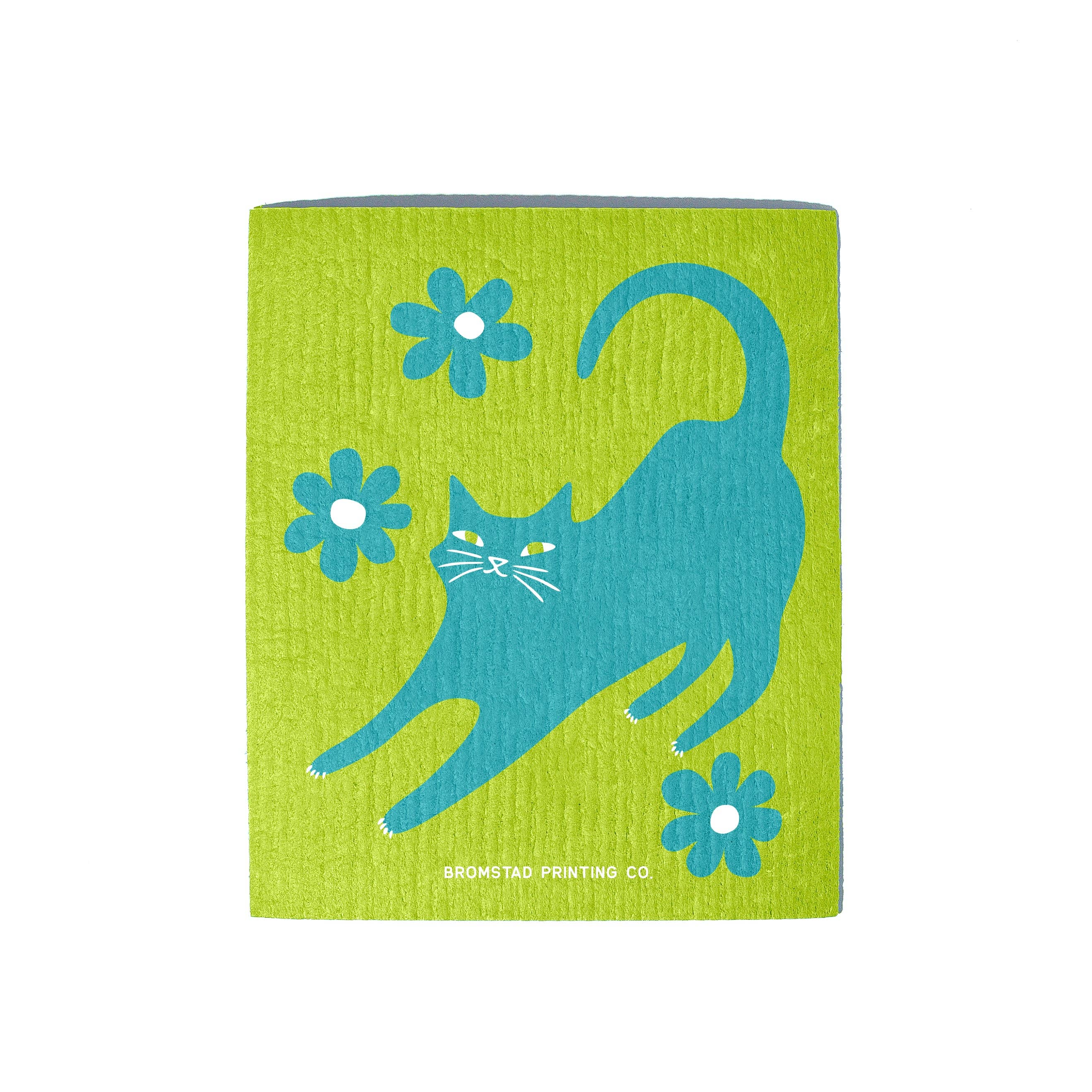 Stretch Cat | Swedish Dishcloth