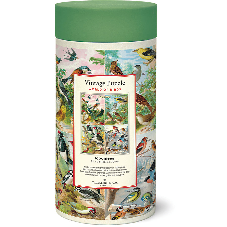 World of Birds 1,000 Piece Puzzle