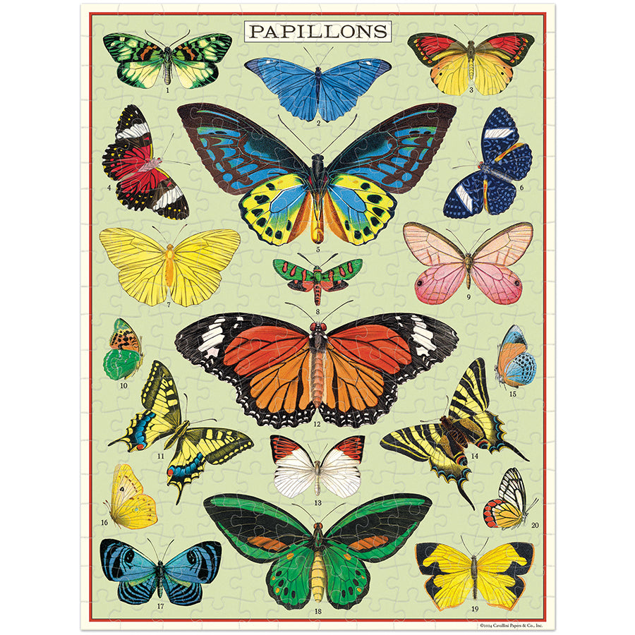 Butterflies Mini Puzzle | 250 piece
