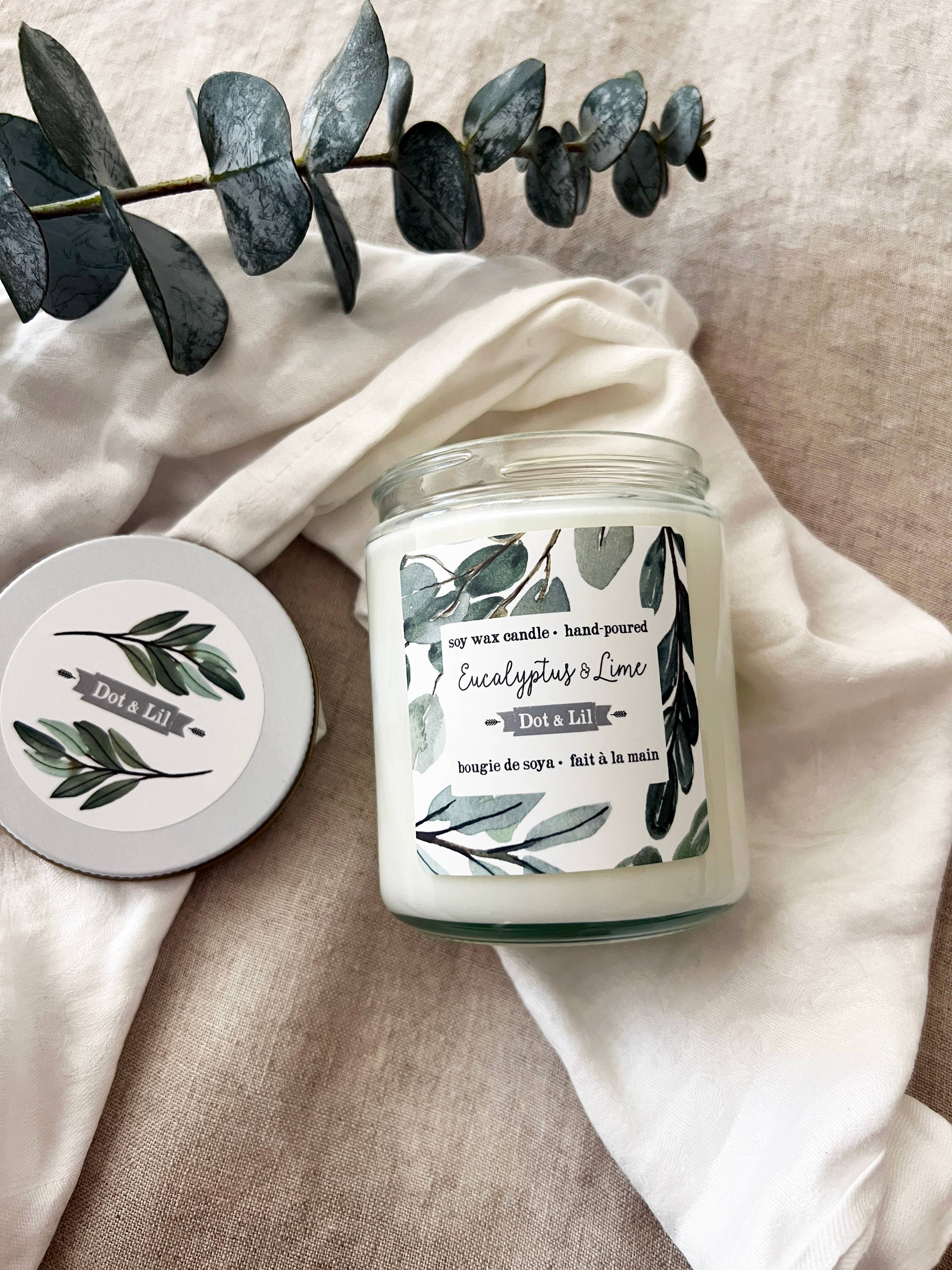Eucalyptus and Lime Candle