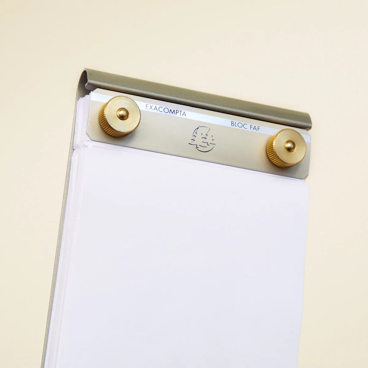 FAF Pad - Fabrique en France Brass Desk Pad - 4" x 6.25"