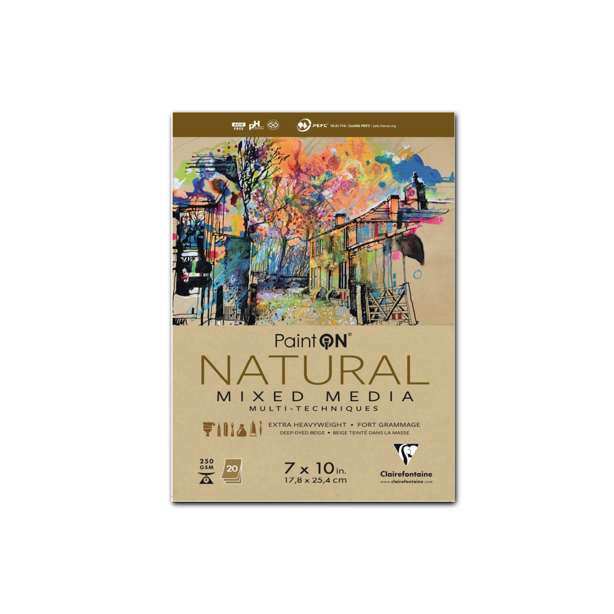 PaintON Mixed Media Pads - 250g | Natural
