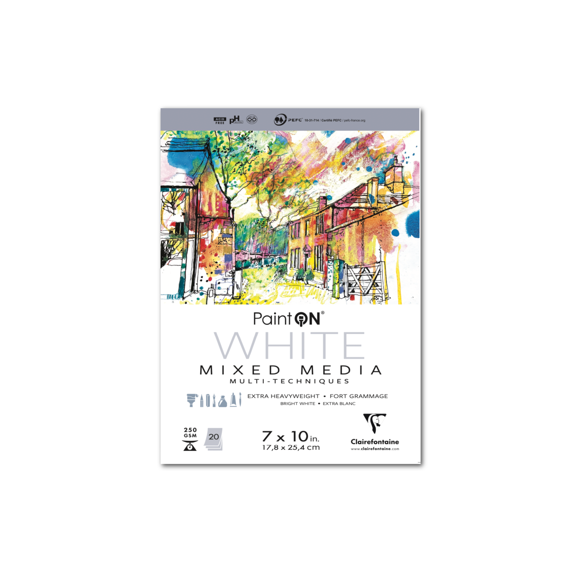 PaintON Mixed Media Pads - 250g | White