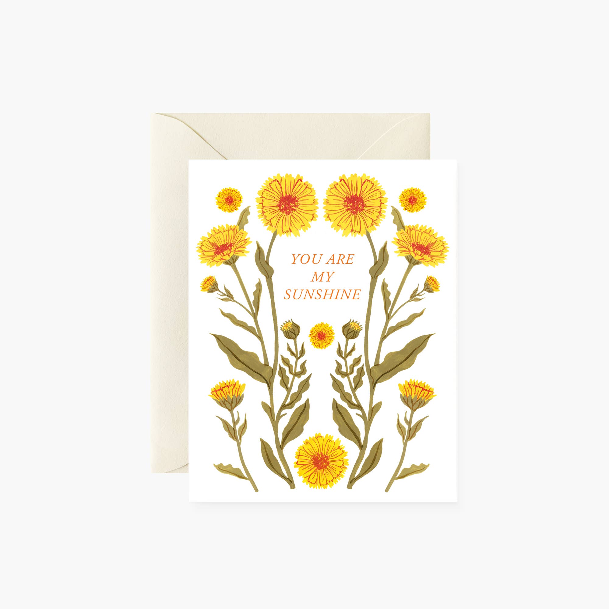 Calendula, My Sunshine | Greeting Card
